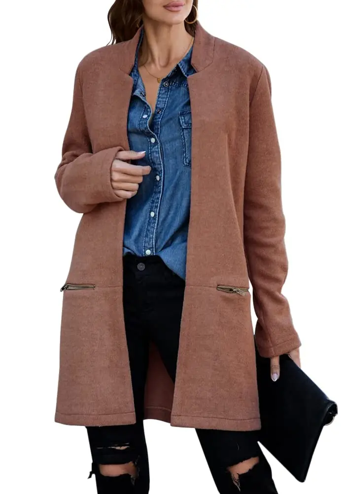 Рисунок 3 - Женское длинное шерстяное пальто