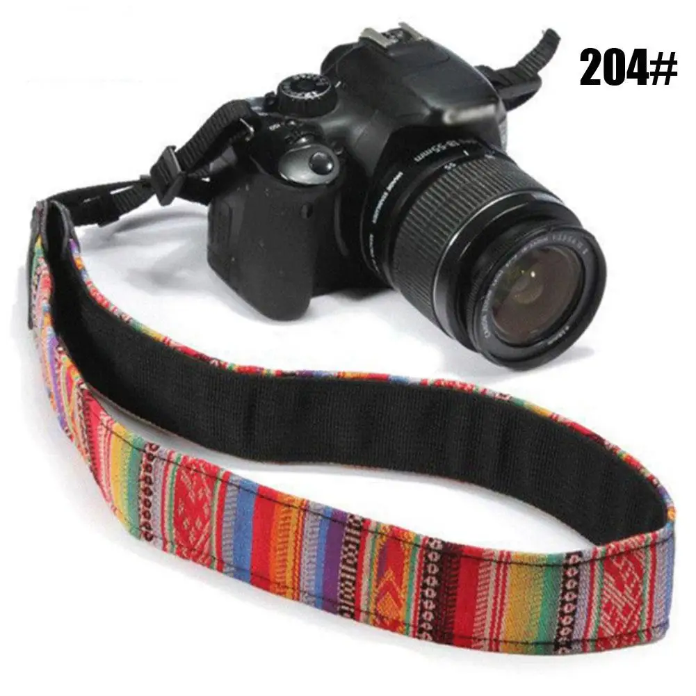 

Adjustable Camera Neck Shoulder Strap Fashion Slr Camera Photography Belt Compatible For Canon Sony Panasonic