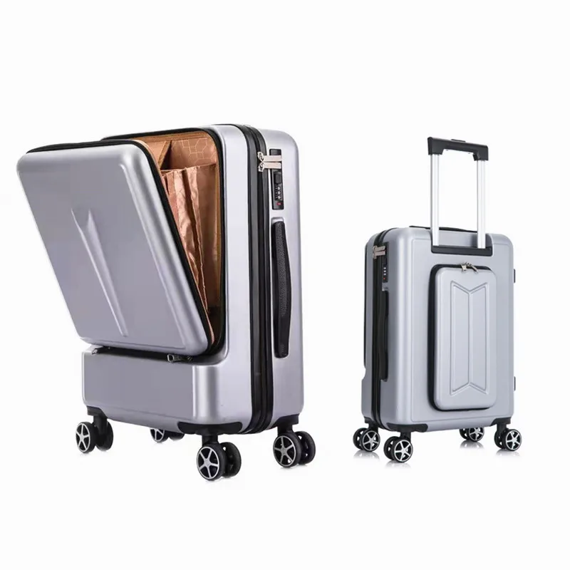 

20"24"inch Travel Suitcase Rolling Luggage Wheel Trolley Case with Laptop Bag Men Women Universal Fashion Box Carry On