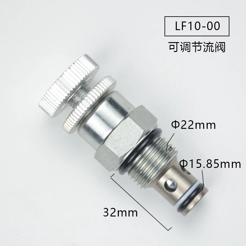 

Threaded Cartridge Adjustable Flow Valve Lf10-00 NV10