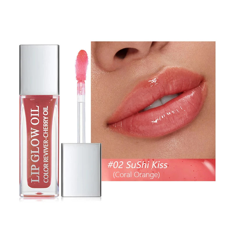 

Plump Lip Glow oil Lip Care Oil Plumping Lip Gloss Non-Sticky Formula lip oil moisturizing Lipstick Hydrating Polished lips oil