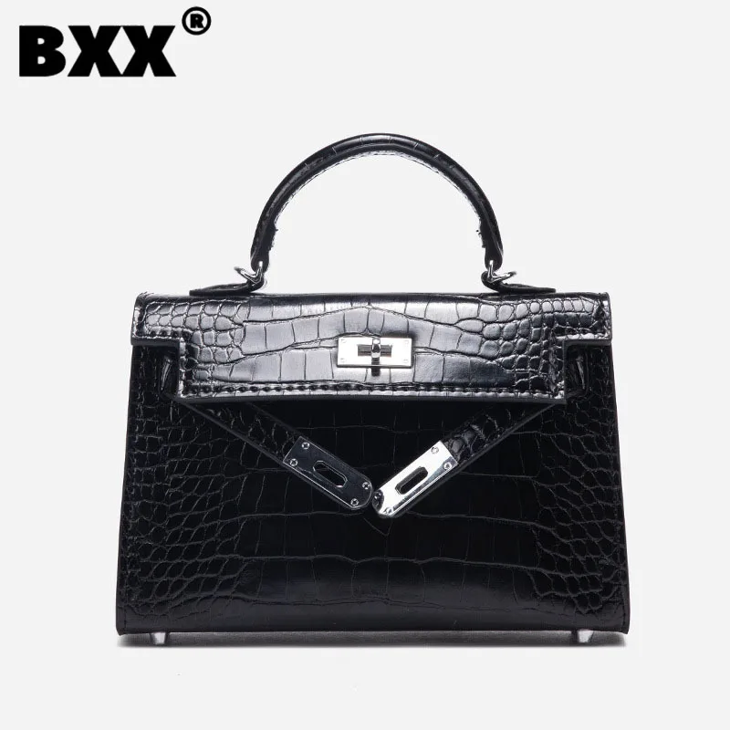 

[BXX] Fashion Luxury High-end Mini One Shoulder Bags For Women Solid Color Elegant Temperament Portable Handbag Female 8CY656