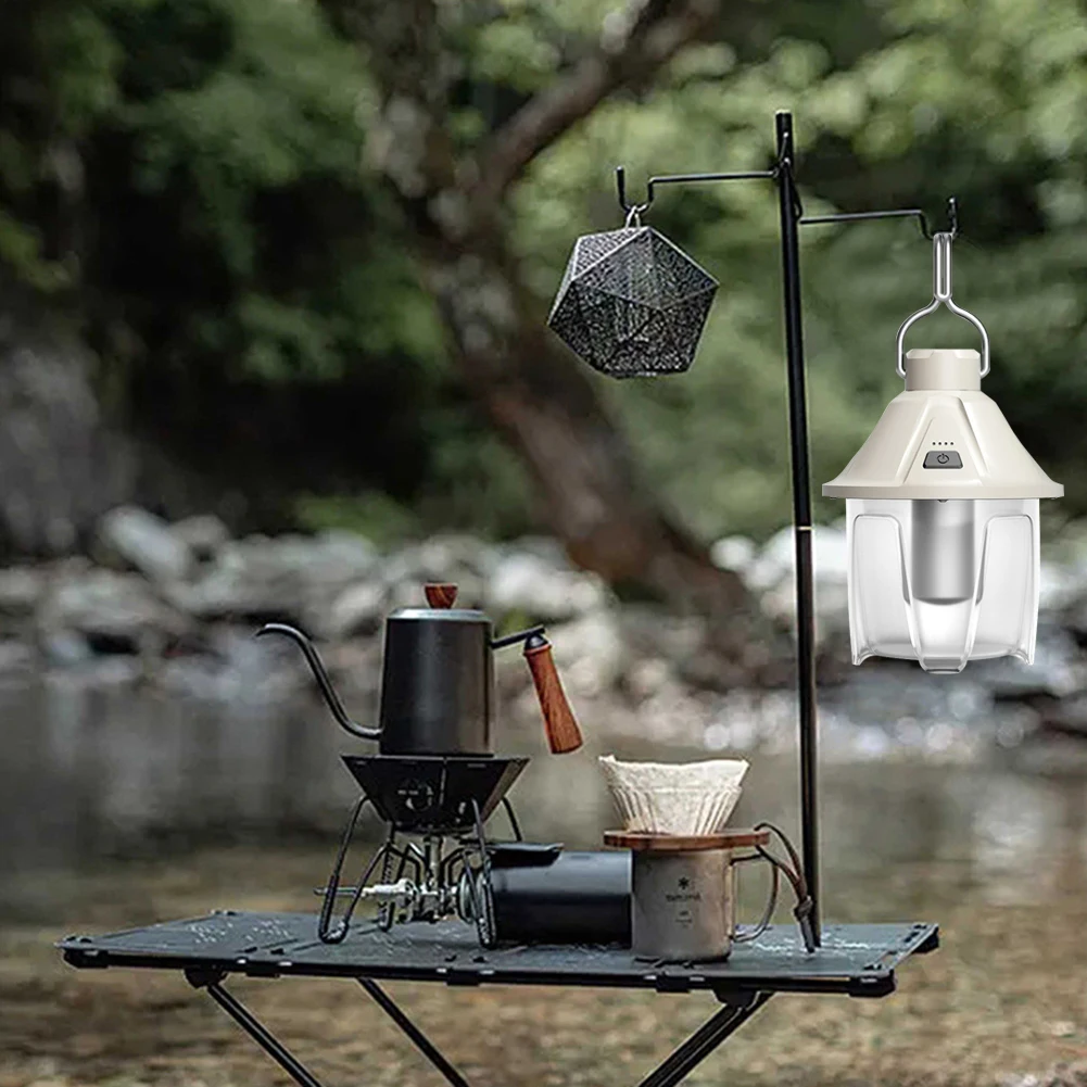 

Фонарь с подвесной батареей для кемпинга