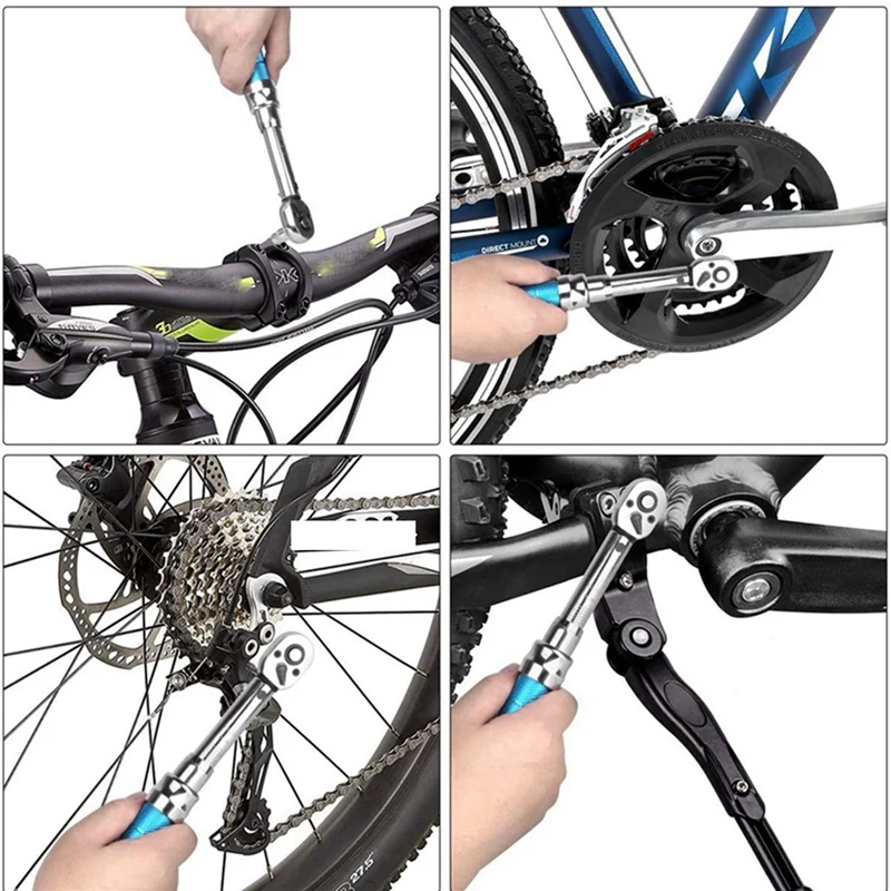 Динамометрический ключ для велосипедов и мотоциклов 1/4 дюйма 2-15 Нм