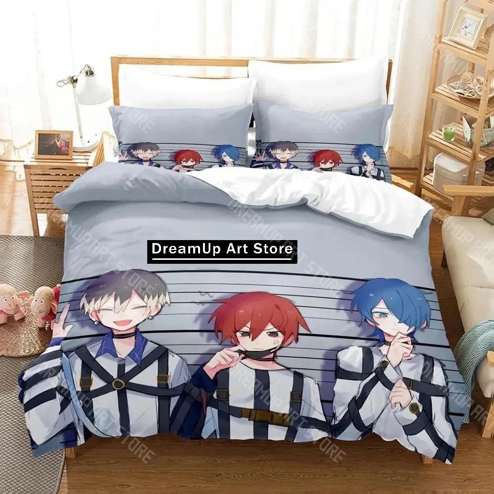 Комплект постельного белья MILGRAM 3D принтом