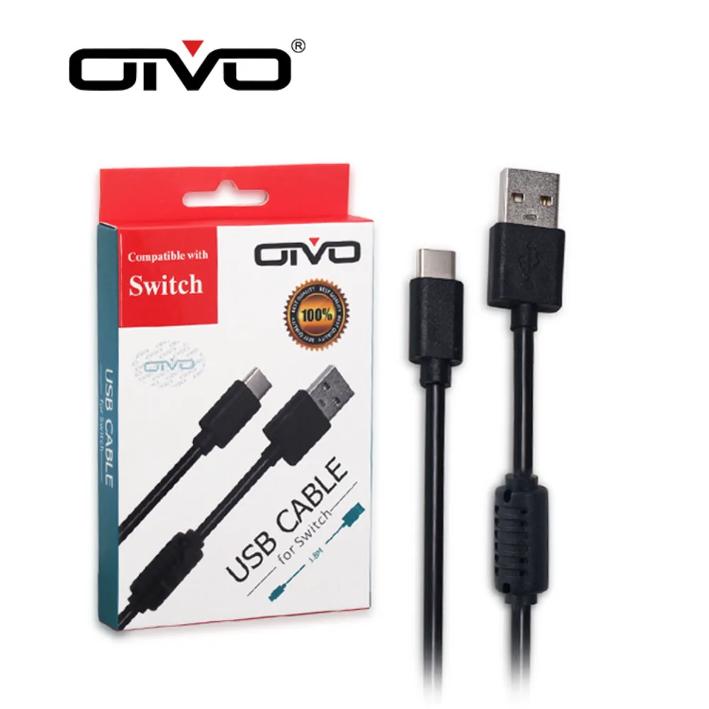 

Switch Console Data Cable 1.8m With Magnetic Ring Type-C Charging Cable