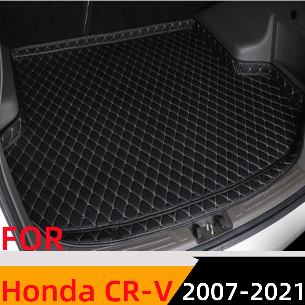 

Автомобильный коврик для багажника Sinjayer, всесезонный Автомобильный багажник, коврик для багажника, коврик с высокой боковой подкладкой, подходящий для HONDA CR-V CRV 2007 2008-2021
