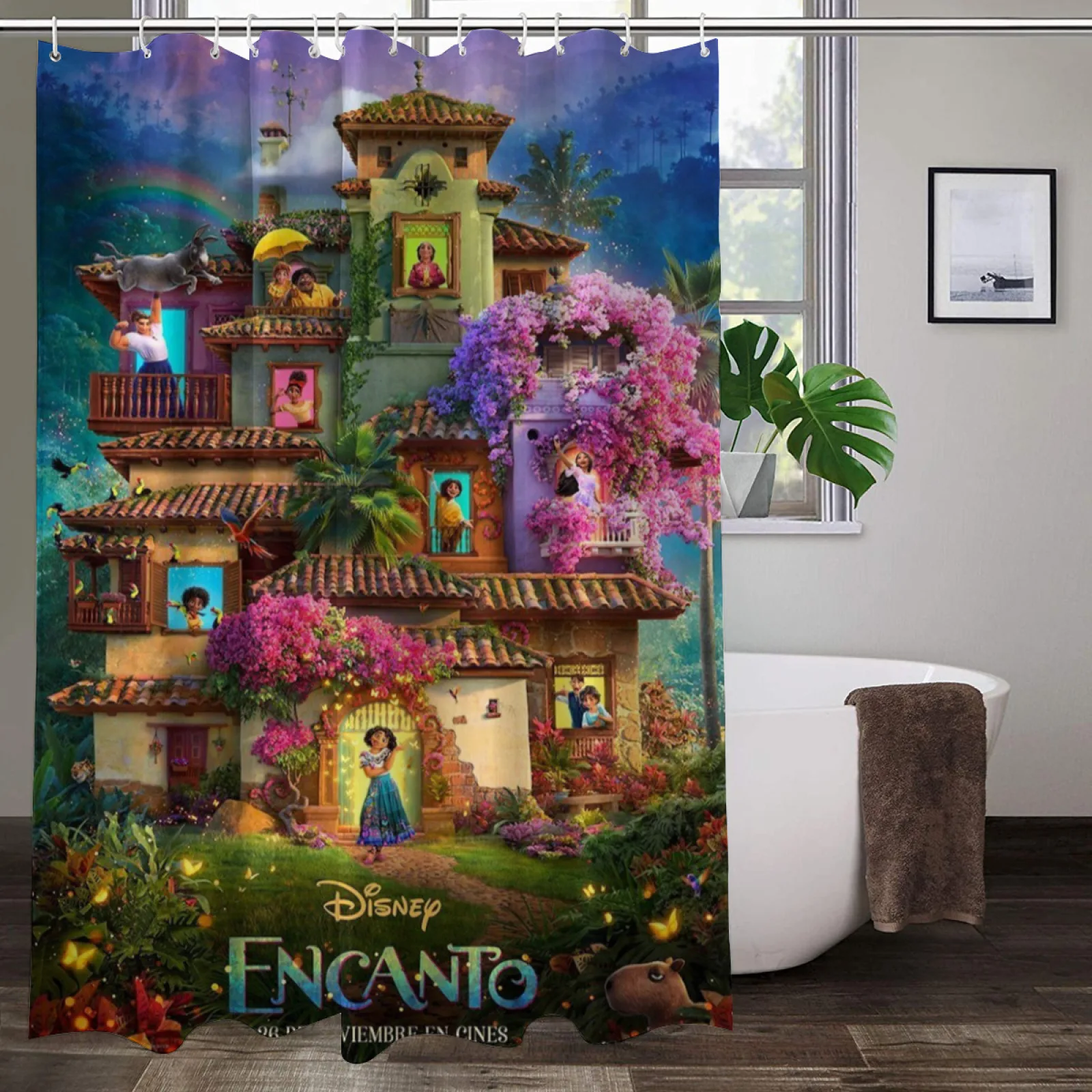 

Светонепроницаемые занавески для ванной и душа, Disney