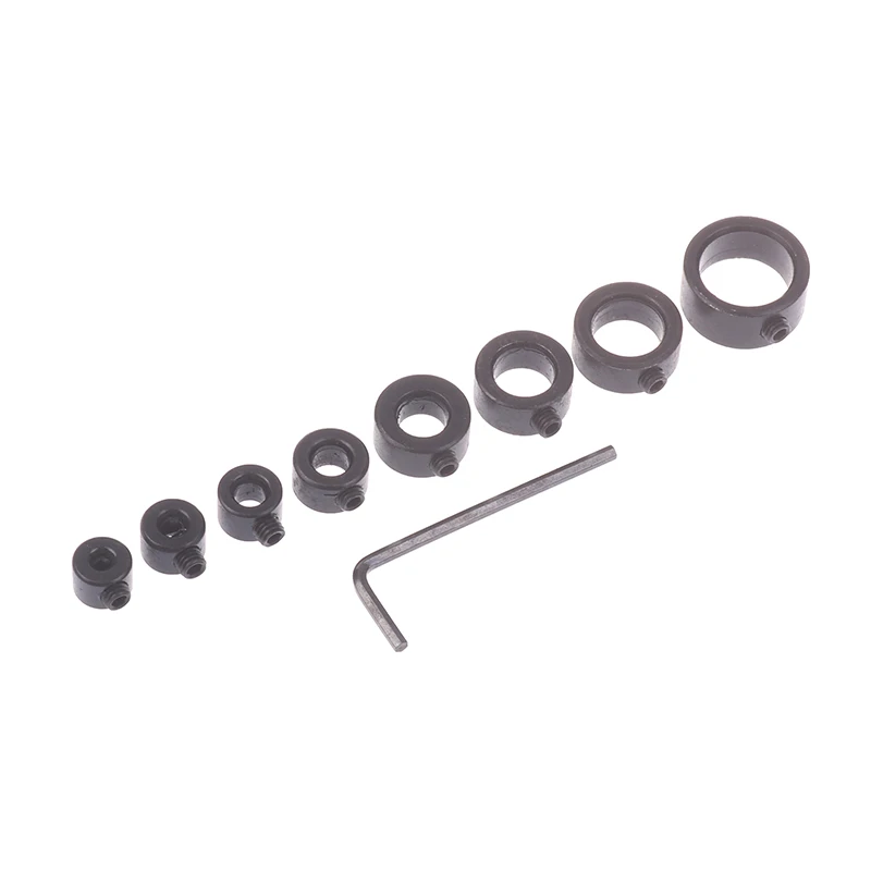 Набор стопорных ошейников для дрели ограничитель кольца вала метрический замок