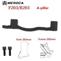 meroca mountain bike hydraulic disc brake conversion seat a pillar b pillar fork frame iamok bicycle mounting holder