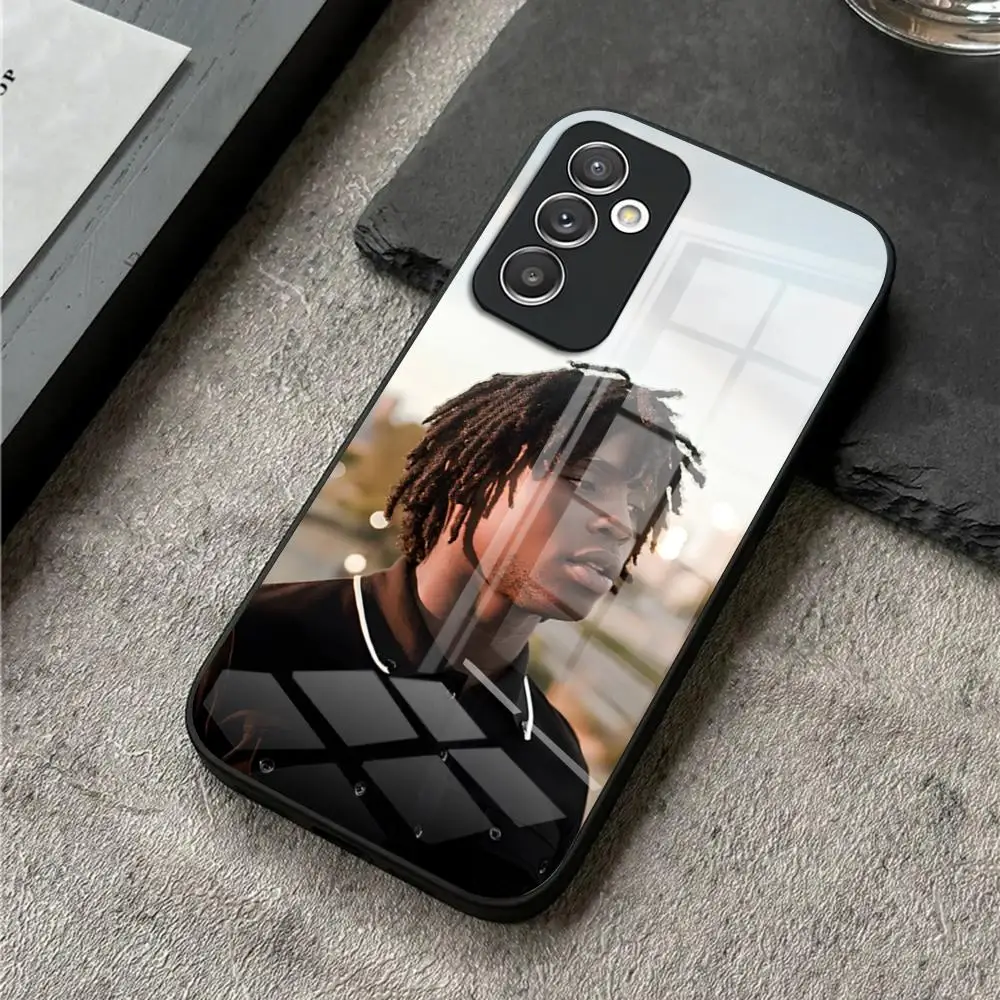 Фото Чехол для телефона Rapper C-Chief Keef для Samsung S25 Ultra, S26, S23, S24 Plus, S22, S20, S21 FE, A54, A34, A53, A16, стеклянная крышка №3