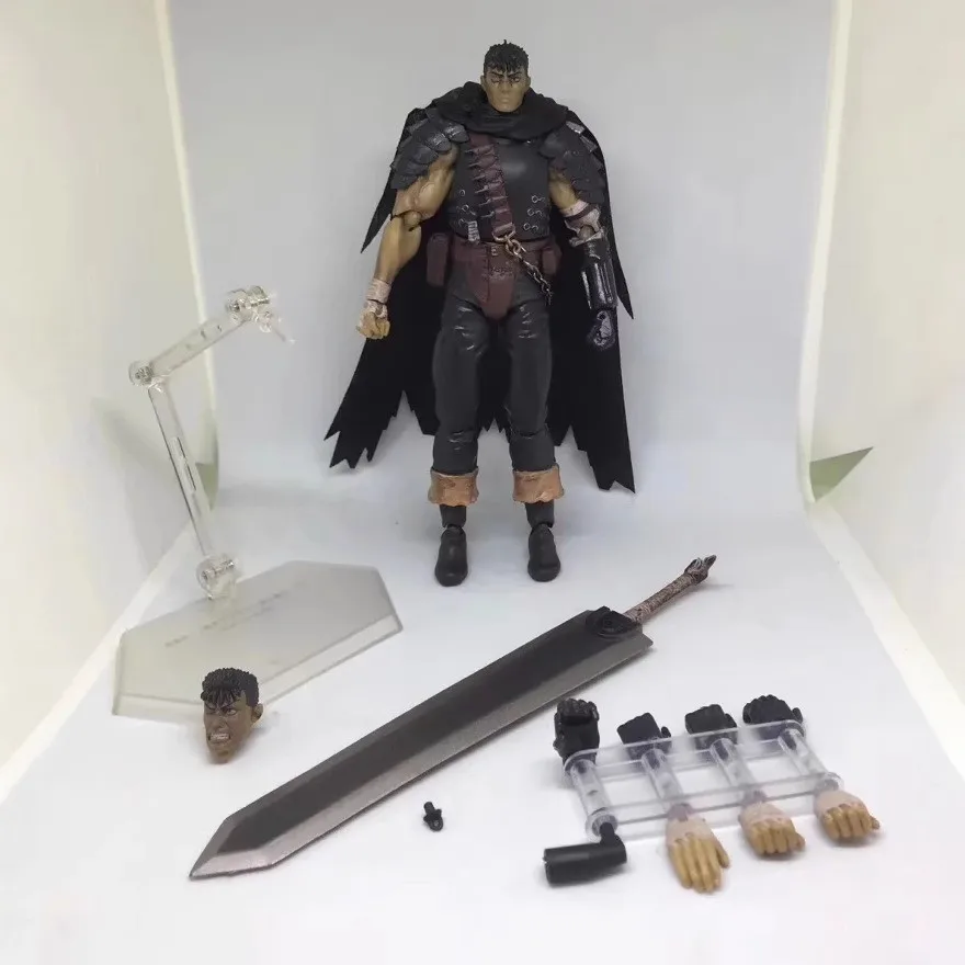 Коллекционная фигурка Figma 359 Берсерк Гатс: Черный Мечоносец (версия с перекраской) (art.: 3920dbbddaa47) - 3920dbbddaa47