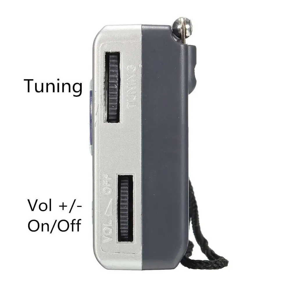 BC-R119 3v многофункциональное радио-ontvanger для улицы draagnaked Am/fm-радио антенна