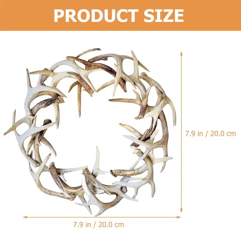 Рождественский венок на входную дверь декоративный рождественский из смолы с