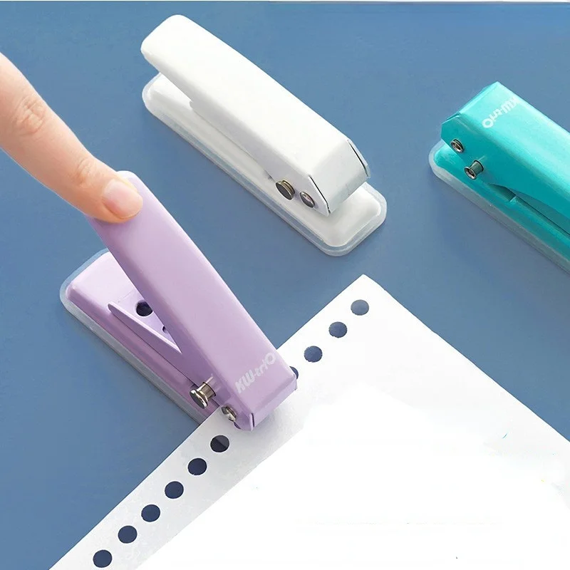 

Kawaii Binder Hole Punch For Journal Paper Ring DIY Paper Cutter Craft Machine Office School Stationery