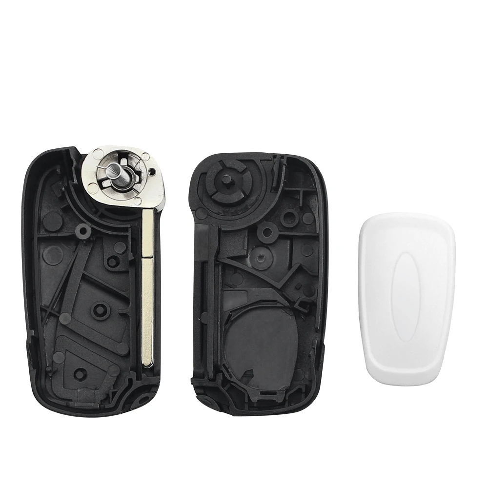 Фото KEYYOU для Ford KA MK2 2008-2016, складной чехол для ключа, корпус-держатель, 1 шт., 3 кнопки, выкидной ключ для автомобиля с дистанционным управлением №2