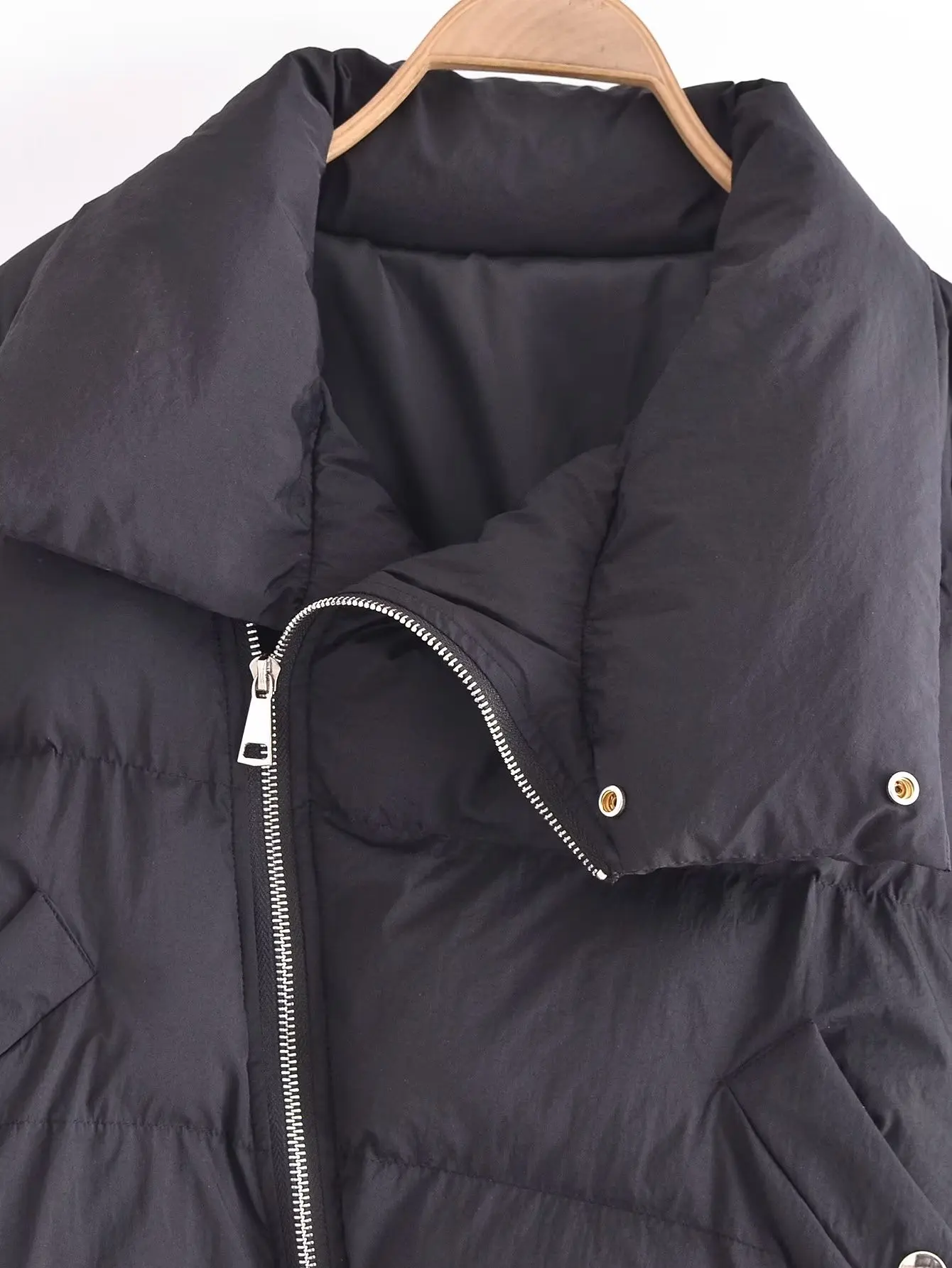 SLTNX Winter Coat for Women 2022 Jackets Long Sleeve Turn-down Collar Jacket Woman with Pockets Ladies Warm Casual Outerwear