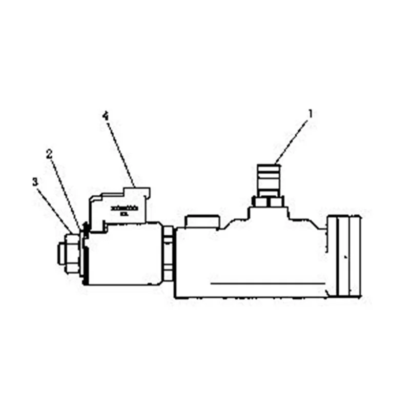Номер: 2443114 244-3114 Электромагнитный клапан отключения гидравлического картриджа