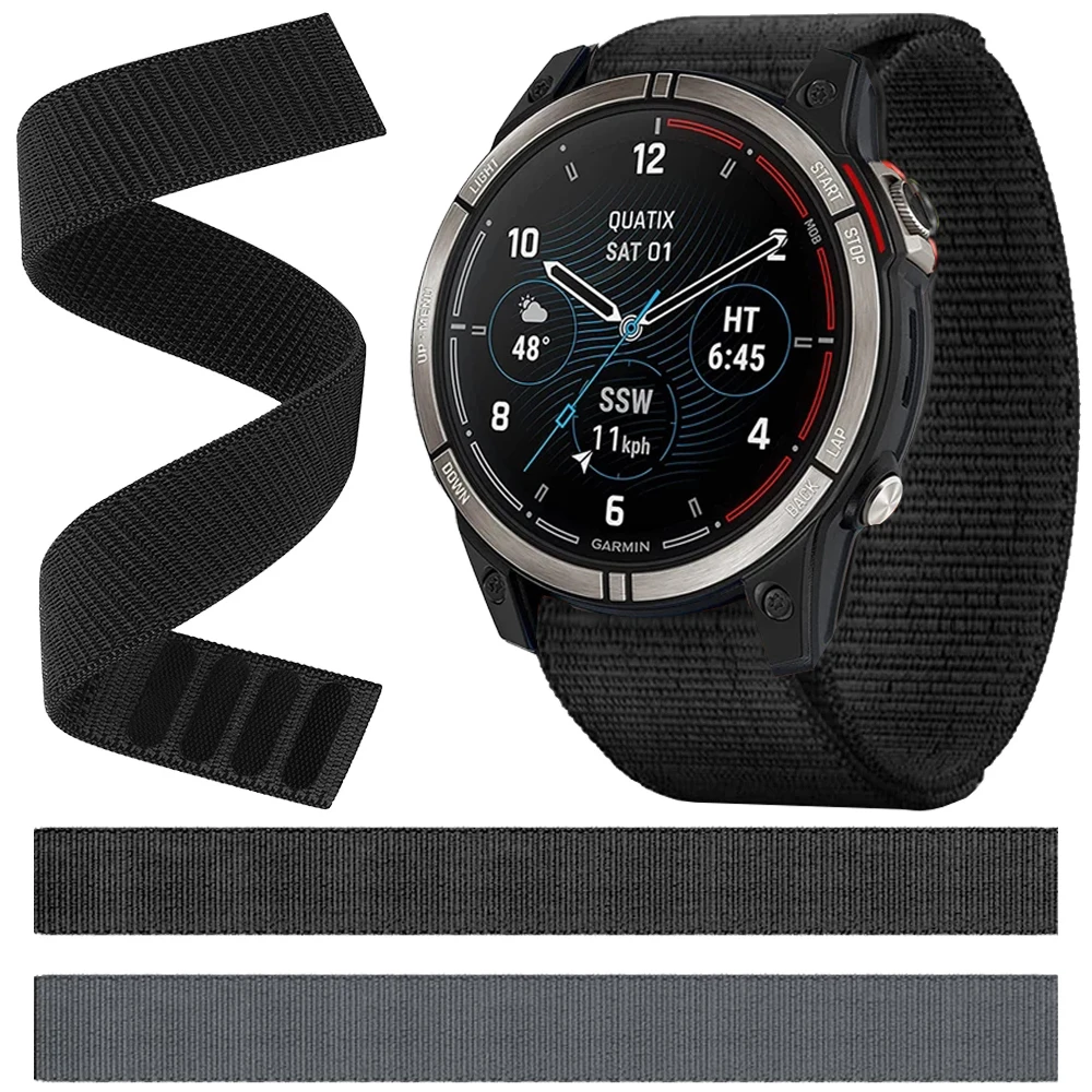 Ремешок на липучке для наручных часов Garmin EPIX/Enduro/MARQ/instinct ...