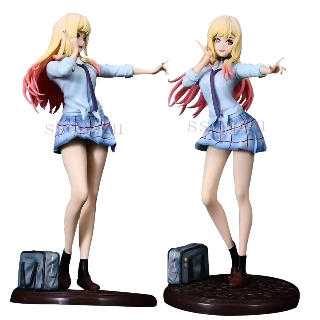 

My Dress-Up Darling MARIN KITAKAWA Uniform Figure Japanese Anime Sexy Girl PVC Action Figure Toy GK Adults Collection Model Doll