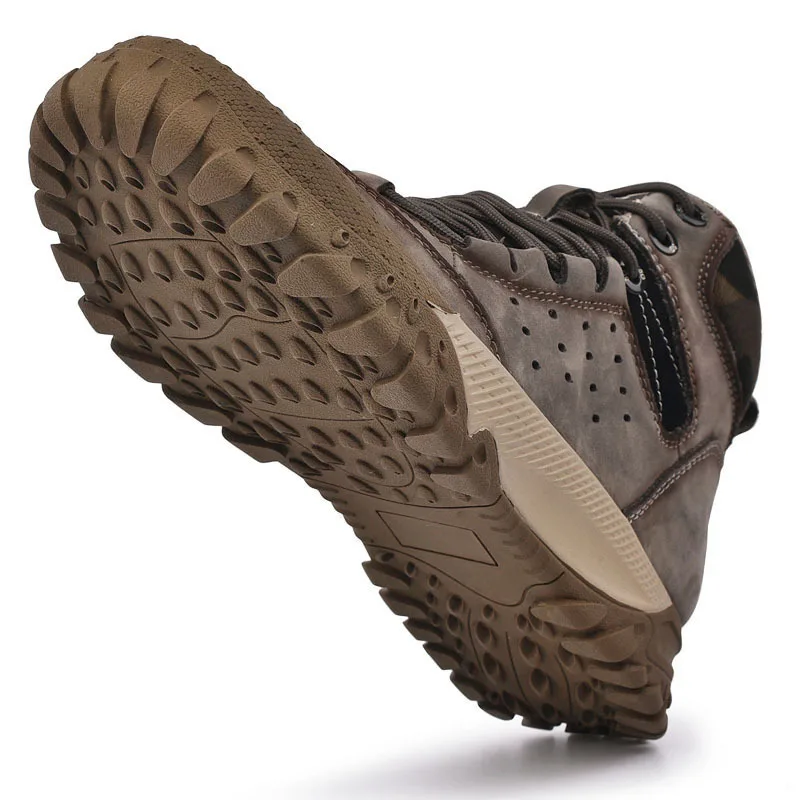 Xiaomi SALUDAS Men Genuine Leather Casual Shoes Luxury High-top Leather Boots Waterproof Winter Warm Cotton Boots Sneakers Male