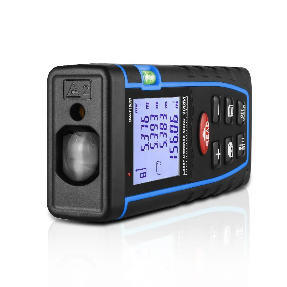 

handheld Laser Distance Meter 100m Laser Range finder with LCD backlight