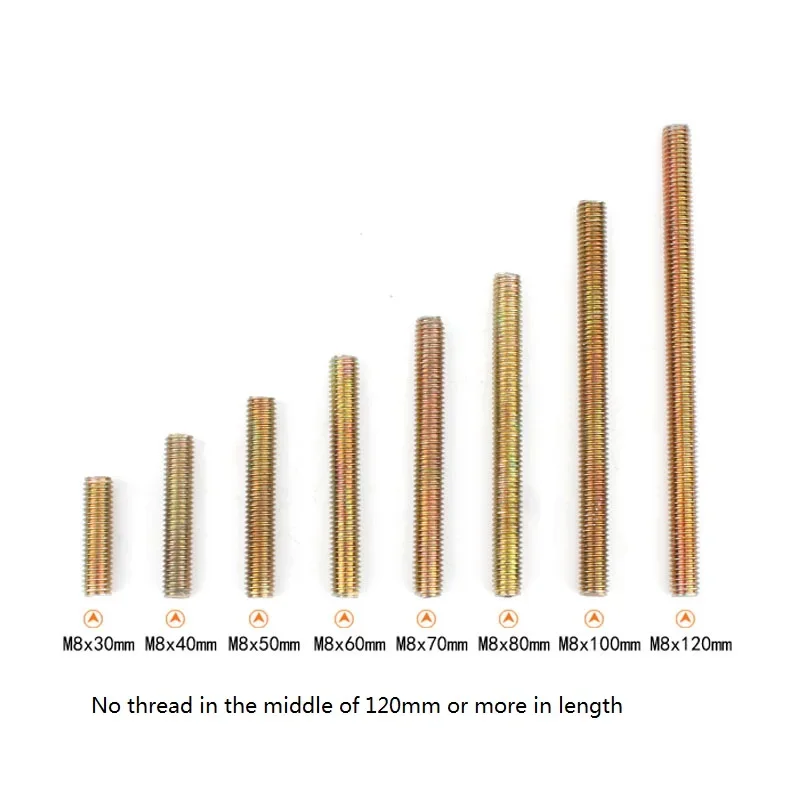 Оцинкованный винтовой стержень с полной резьбой двухсторонние зубья