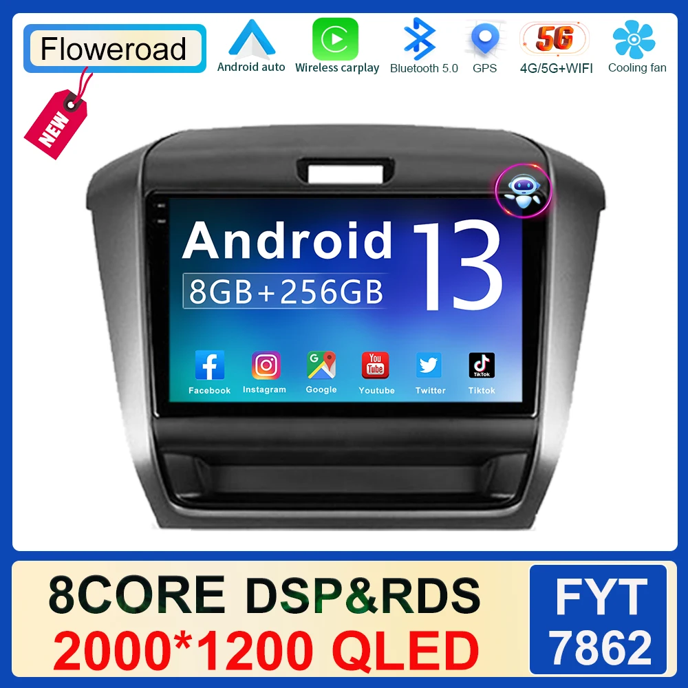 

2K SCREEN For Honda Freed 2 2016 - 2020 Multimedia Video Player Navigation Stereo Carplay Car Radio GPS No 2din 2 din dvd 8+128G