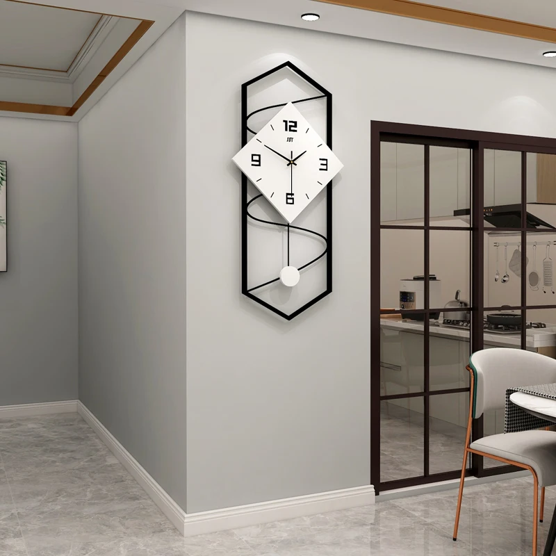 

Nordic Luxury Wall Watch Living Room Silent Modern Classic Wall Clock Bedroom Stylish Minimalist Chic Saat Home Decorating