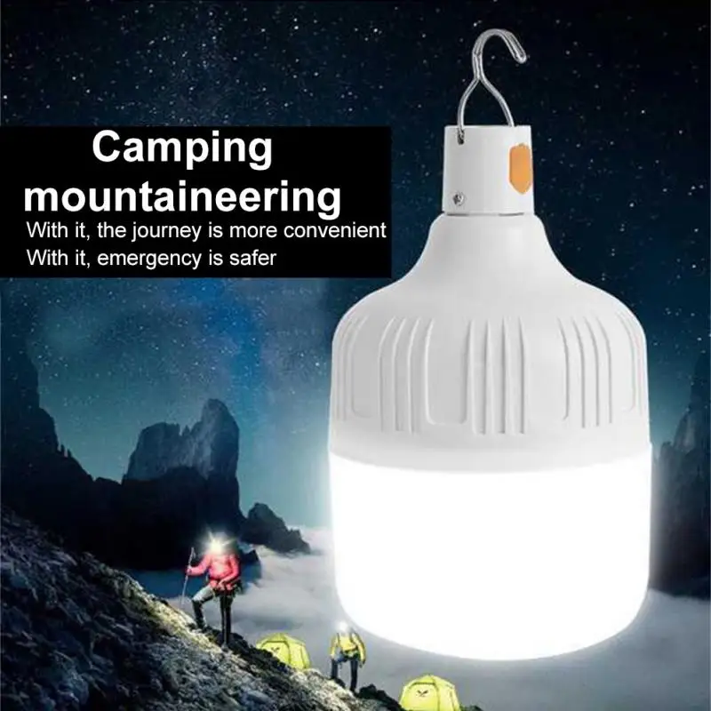 

Фонарь, перезаряжаемый, с крючком, для кемпинга, рыбалки, внутреннего дворика, крыльца, сада