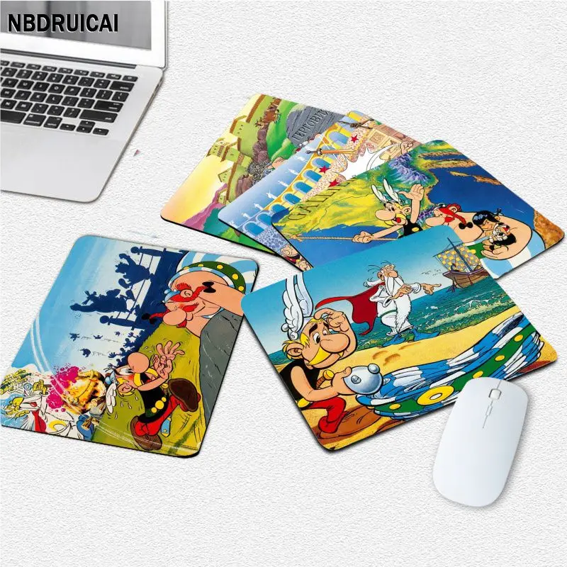 

Asterix Obelix INS Tide Small Gaming Mouse Pad Gamer Desk Mat Keyboard Pad Decoration Mause Pad Writing Desk Mats
