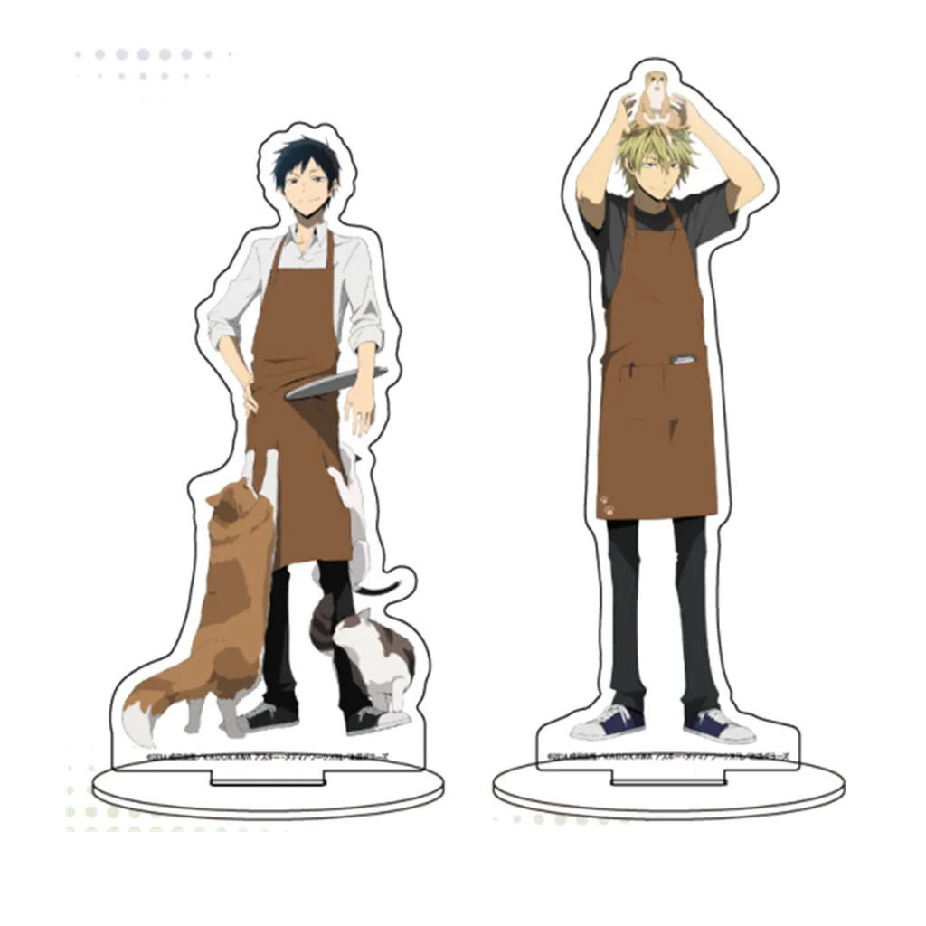 

Anime DuRaRaRa Acrylic Stand Doll DRRR Orihara Izaya Heiwajima Shizuo Figure Model Plate Cosplay Toy for Gift