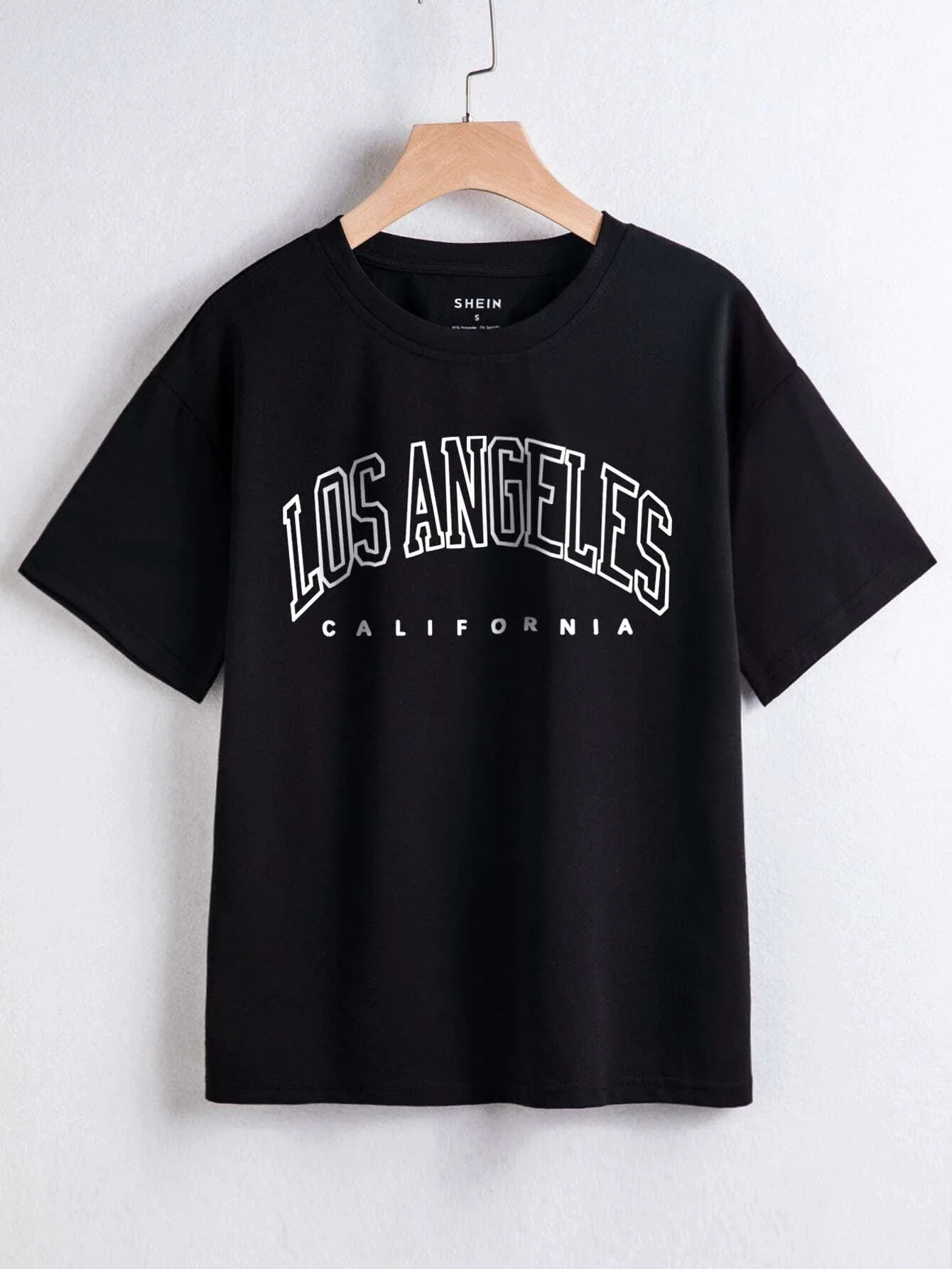 

Letter Graphic Drop Shoulder Tee