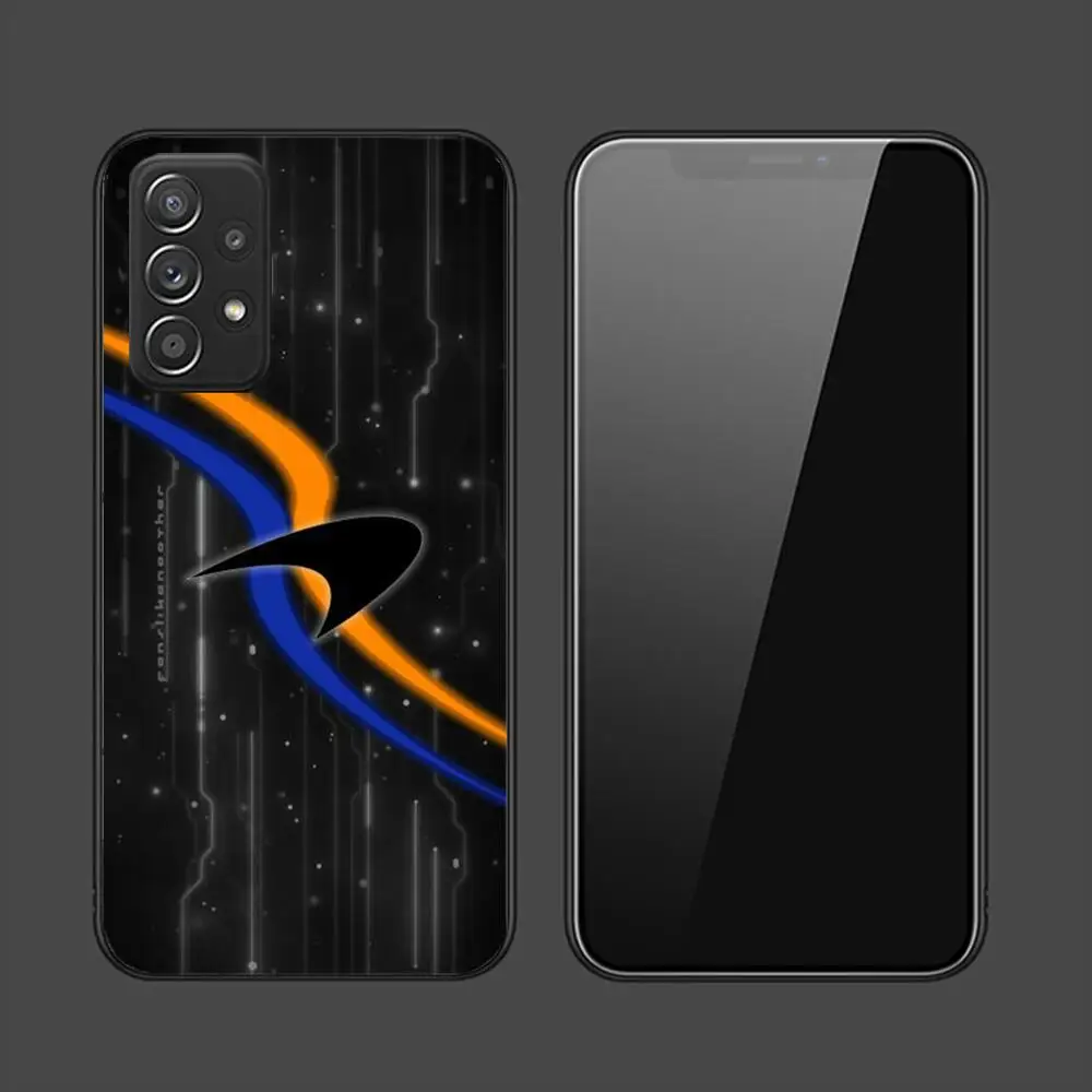 Sports Car McLaren Phone Case For Samsung Galaxy A13 A52 A53 A73 A32 A51 A22 A12 A20e A50 A21 A72 A70 S 4G 5G Black Phone Cover