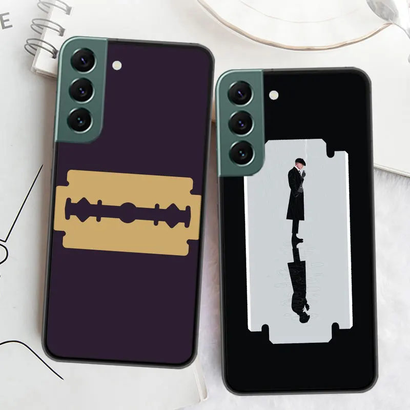 Чехол для телефона Razor Blade Samsung S25+ Galaxy Note 20 Ultra 10 Lite 9 8 M12 M21 M30S M31 M32 M51 M52 S8 S7 J8 J6 J4 Plus Cover