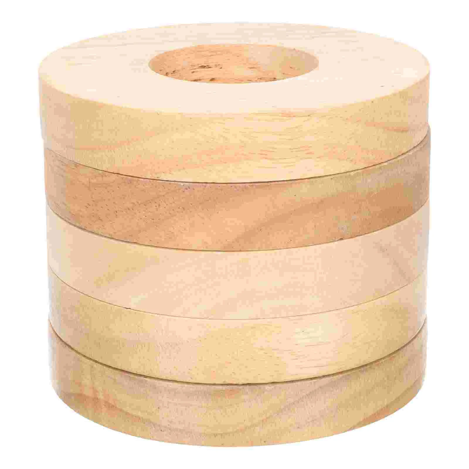 

Lamp Base Table Wooden Stand Night Lamps Bases Bedrooms Wood Bedside Holder Round Stick Diy Light E27 Nightstand Display