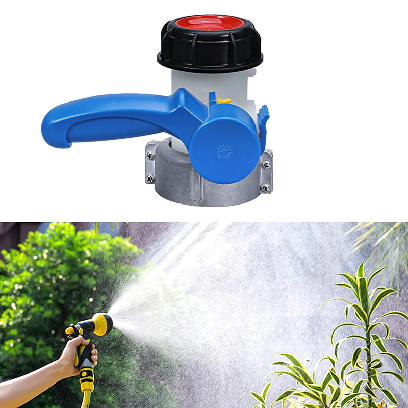 1 шт. утолщенный металлический клапан DN50 1000 л разъем бака IBC адаптер для садового