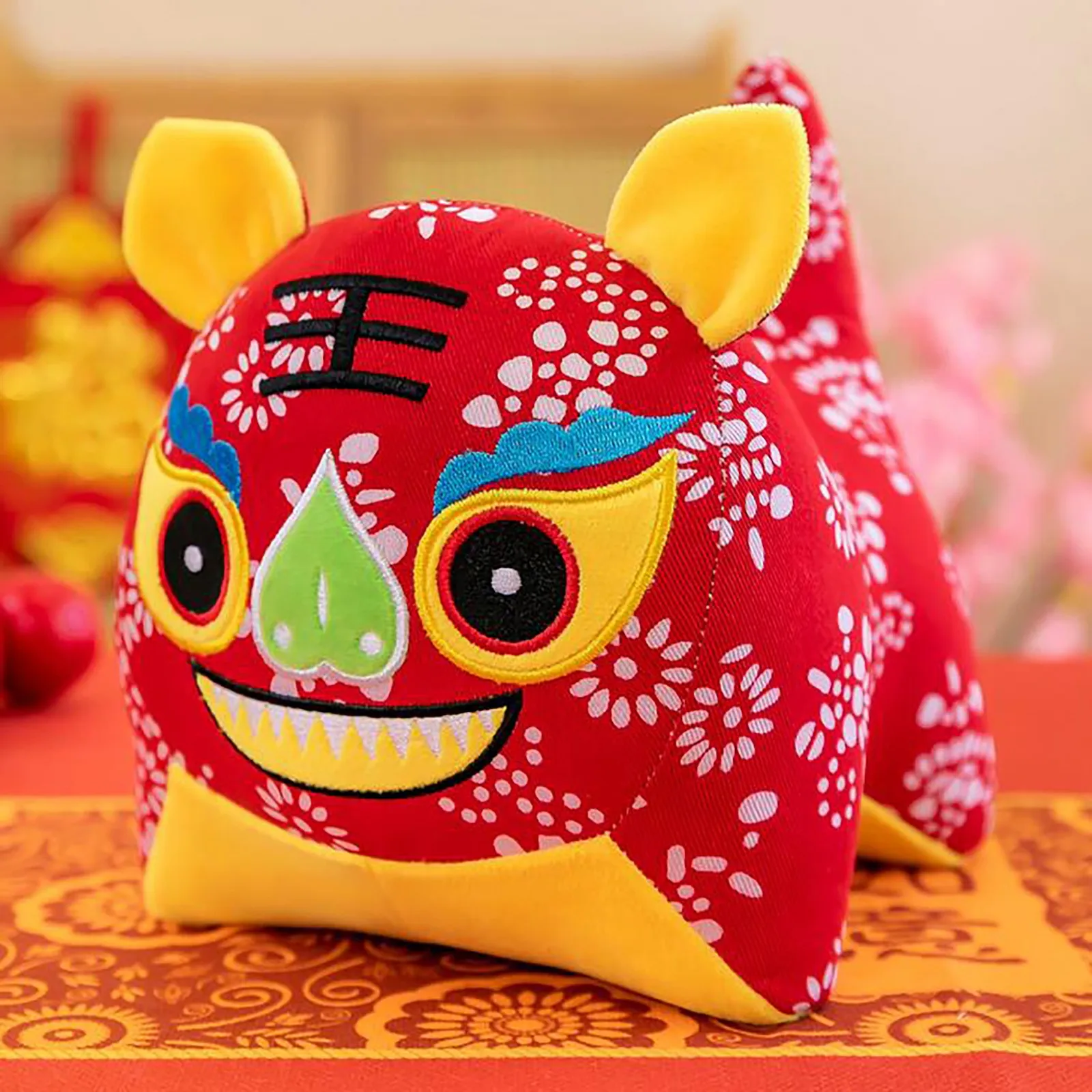 

Игрушка плюшевая в виде тигра, 25 см