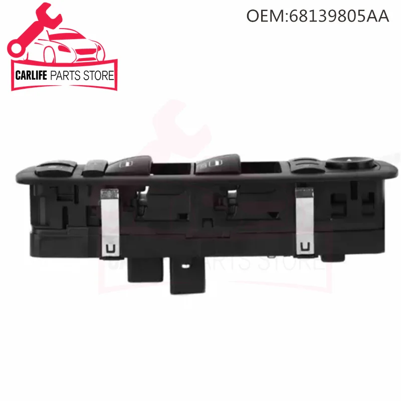 Переключатель Стеклоподъемника Power Master для 2011-2017 Dodge Charger Chrysler 300 200 C S Ram 1500 68231805AA