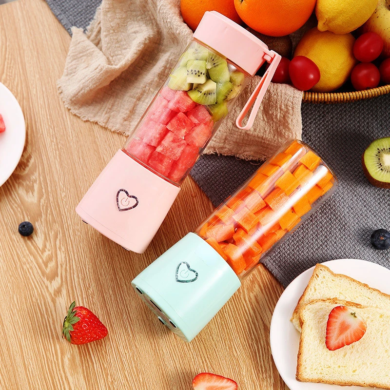 

Mini Blender USB Rechargeable Handheld Juicer Machine Smoothie Blender Food Processor Personal Fruit Mixers