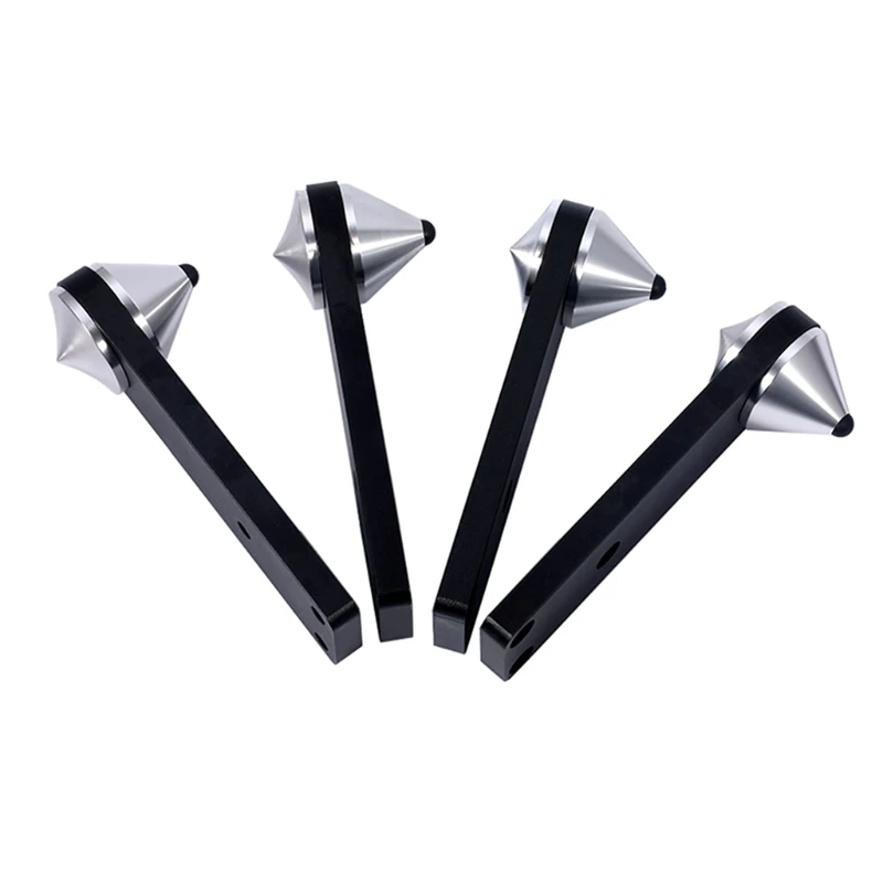 

Go 4PCS Combined Type Speaker Foot Subwoofer Shockproof Spike Bracket Speaker Spike Shock Absorber Stud Trip G1033