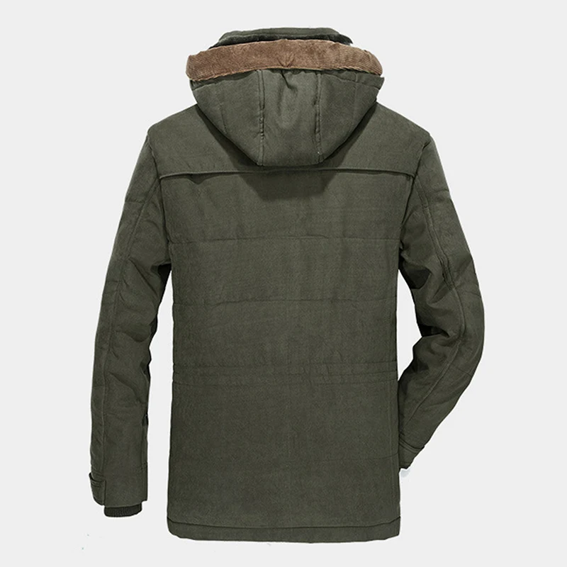 2022 The New Winter Keep Warm cotton-padded Clothes men's Coat Hooded 1pcs Fashion Casual Windbreaker Fashion Down Jacket Warm