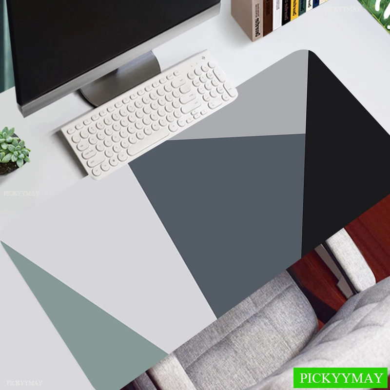

Art Large XXXL Mousepad Rainbow Color Mouse Pad Compute Mouse Mat Office Desk Mat For PC Keyboard Mat Mouse Carpet 55x100cm