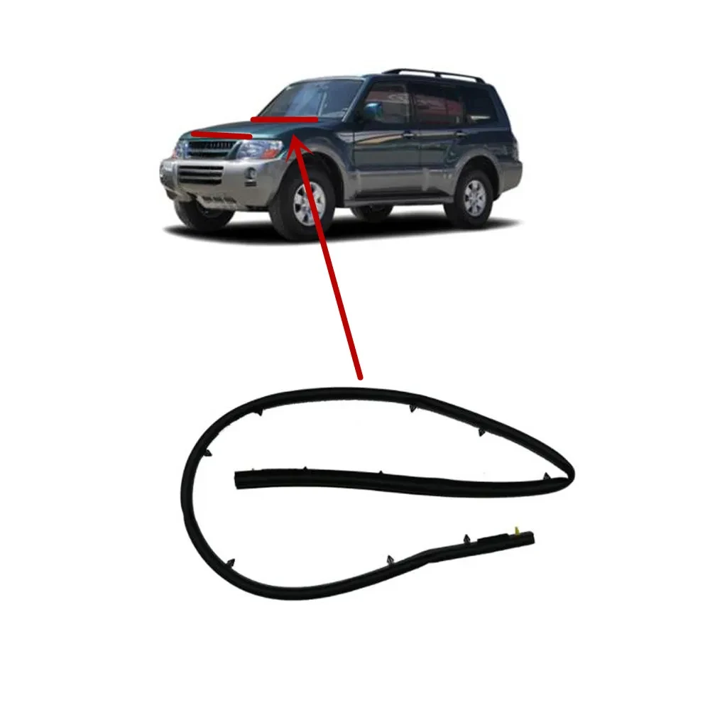 Резиновое уплотнение для капота Pajero V73, резиновая уплотнительная ...