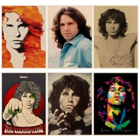 the doors jim morrison classic movie posters kraft paper prints and posters decor art wall stickers