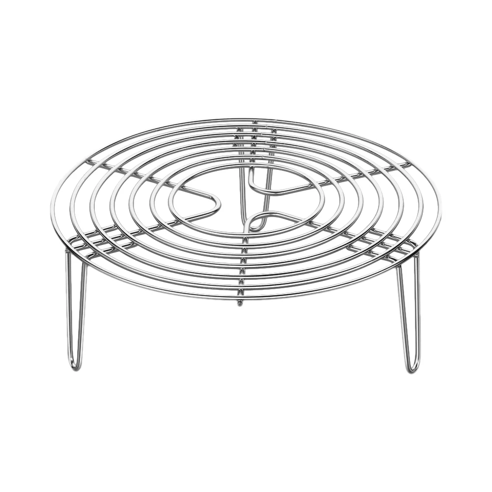 

Rack Steamer Steaming Trivet Stand Steam Egg Cooker Pressure Pot Cooking Trayholder Basket Kitchen Microwave Insert Baking