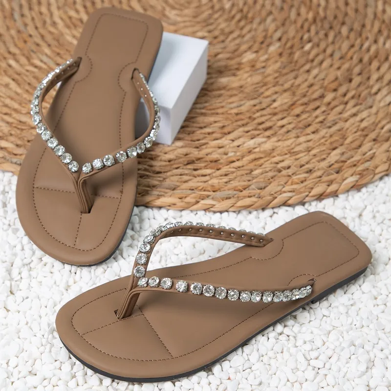 2023 летняя новая модная обувь для женщин модные женские шлепанцы на плоской