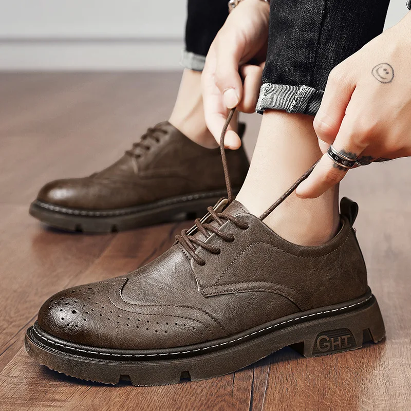 

Мужские однотонные кроссовки на шнуровке, Повседневная Удобная универсальная обувь, дышащие, модные трендовые