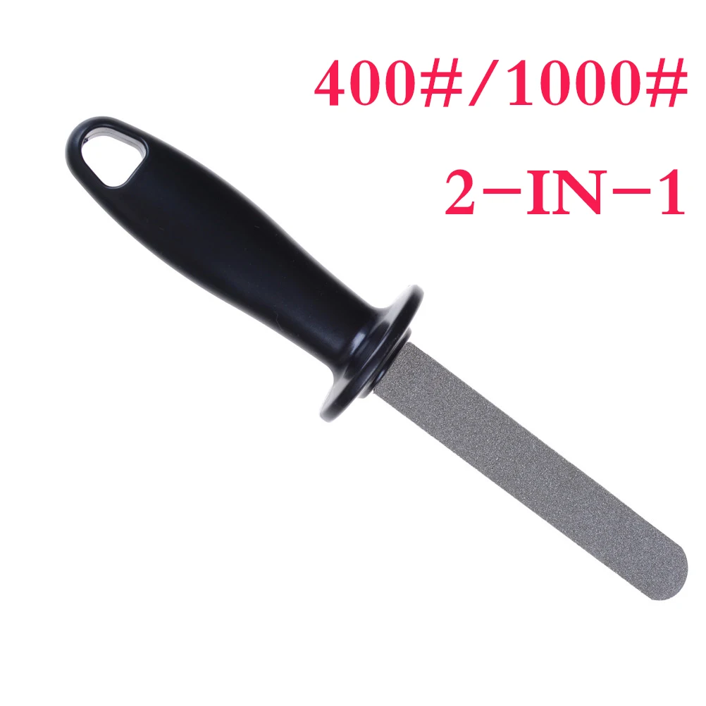 

Двусторонняя точилка для ножей 400/1000 г, черная