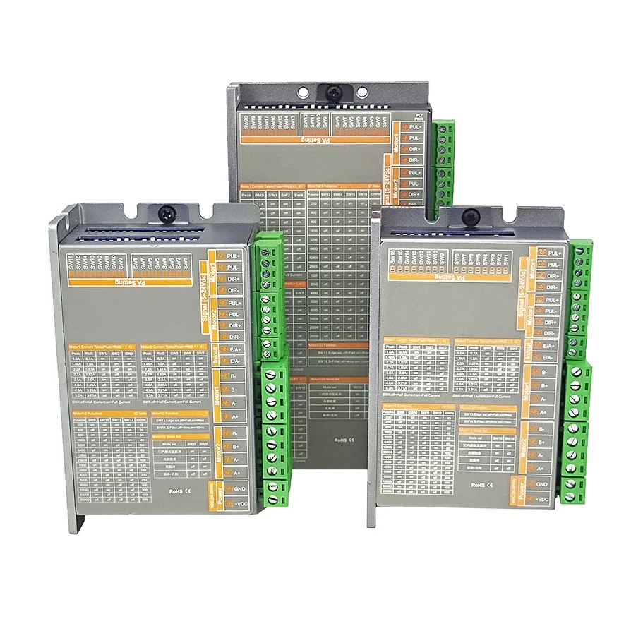 Недавно запущенный двухфазный драйвер шагового двигателя 4 в 1 встроенный